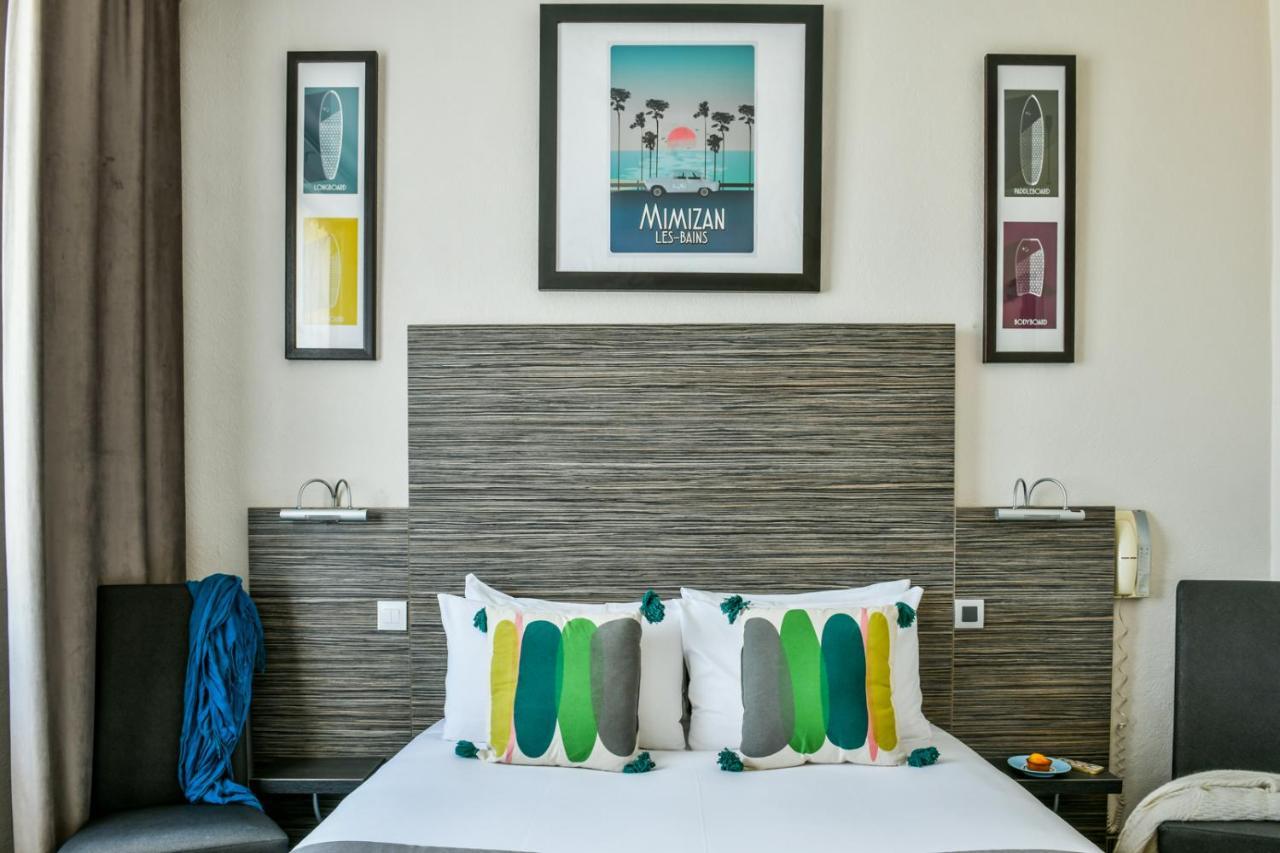 Logis Hotel De France Mimizan-Plage Kültér fotó